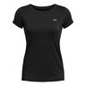 Heatgear Maglietta Donna - nero, argento