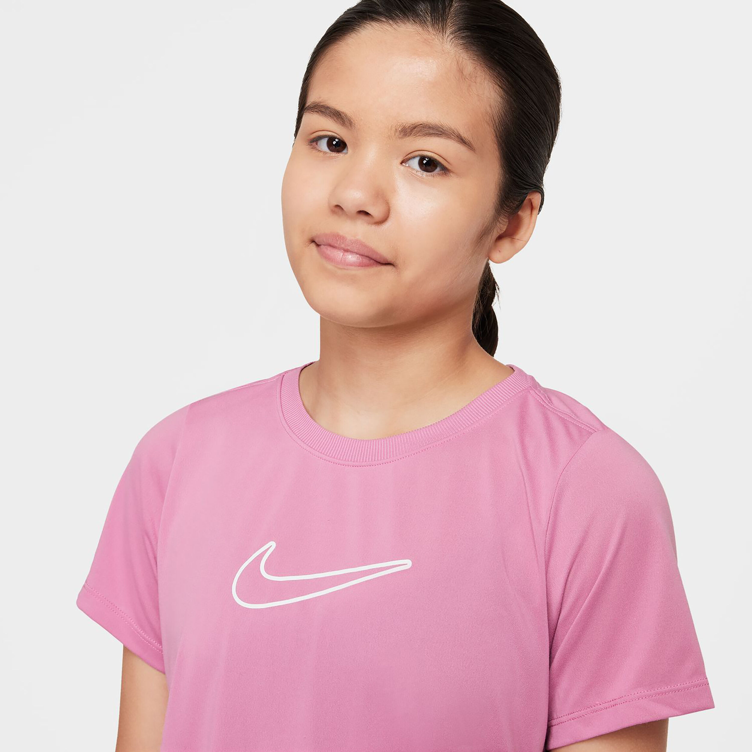 Maglietta nike rosa hotsell