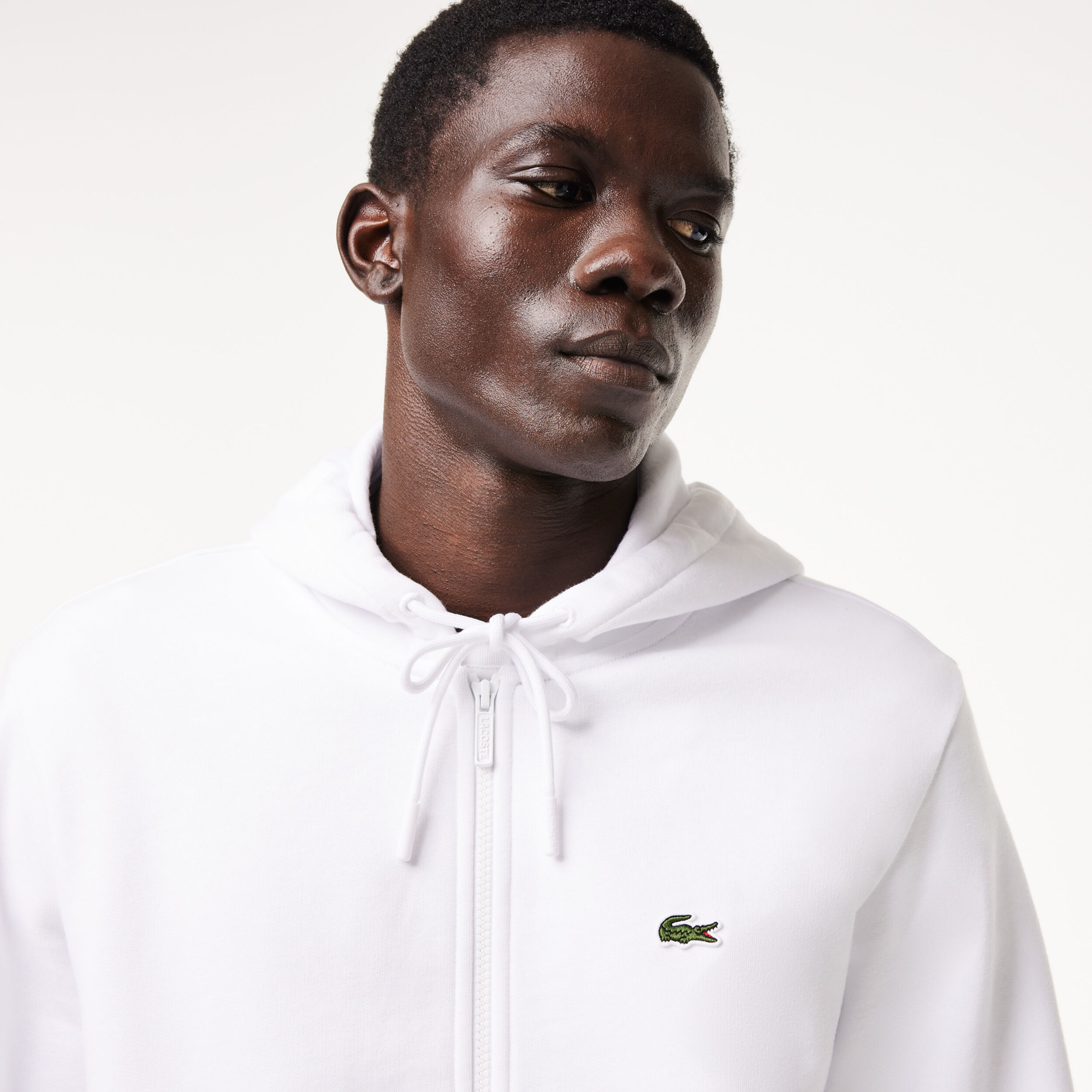 Buy Lacoste Felpa Uomini Bianco online Tennis Point IT