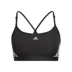 Abbigliamento adidas Aeroreact Low-Support 3 Stripes Bra