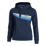 Abbigliamento Tennis-Point Tennis-Point Felpa Con Cappuccio Edizione Speciale Donna-Blu Scuro,Multicolore
