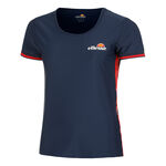Abbigliamento Ellesse Ellesse Pierce Maglietta Donna-Blu Scuro,Rosso