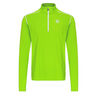 Zac Tech Half Zip Manica Lunga Uomini-Verde Neon,Bianco
