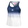 Crew Gradiant Canottiera Donna-Blu Scuro,Bianco