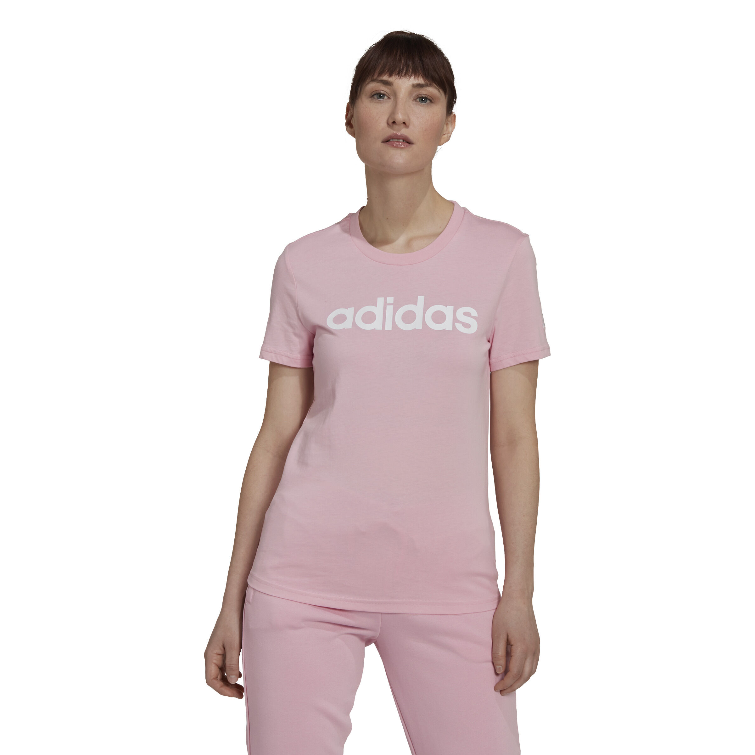 Maglietta adidas ragazza rosa new arrivals