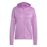 Abbigliamento adidas adidas Terrex XPR Light Fleece Giacca Da Corsa Donna-Viola