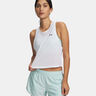 Tech Sport Mesh Crop Canottiera Donna-bianco, nero