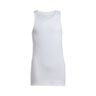 Club Canottiera Ragazze-Bianco