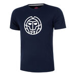 Abbigliamento BIDI BADU BIDI BADU Big Logo Chill Maglietta Uomini-blu scuro