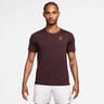 Court Dri-FIT Advantage Maglietta Uomini - rosso scuro, bianco