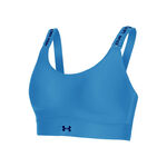 Abbigliamento Under Armour Under Armour Infinity Mid 2.0 Reggiseni Sportivi Donna-Blu