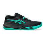 ASICS ASICS Gel-Resolution X Scarpa per terra rossa Uomini - nero, turchese