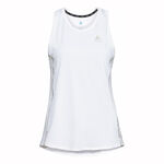Abbigliamento Odlo Odlo Crew Neck Chill-Tech Camicia Da Corsa Donna-Bianco
