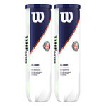 Palline Da Tennis Wilson Roland Garros All Court Ball 4er Bi Pack