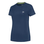 Abbigliamento Dunlop Dunlop Club Crew Maglietta Donna-Blu Scuro