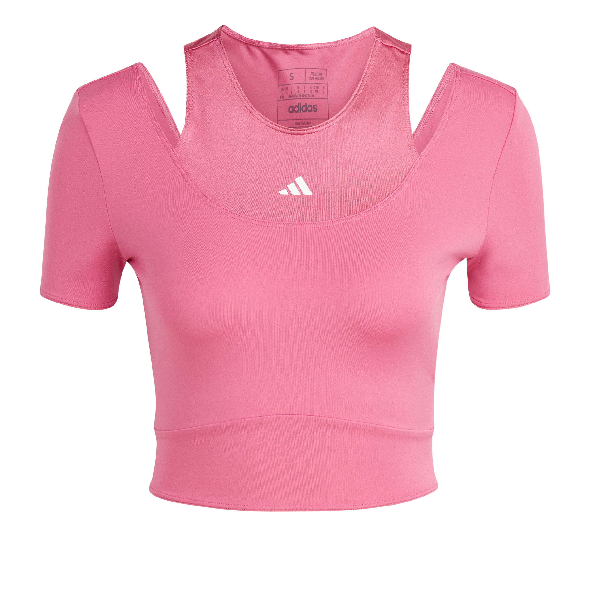 Adidas maglietta donna rosa best sale