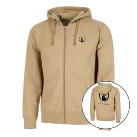 Immagine di Wild Tonal Zip Felpa Uomini-Beige