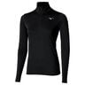 Core Impulse Half Zip Camicia da corsa Donna-nero