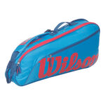 Wilson Wilson Junior Borsa Per Racchetta Da 3-Blu,Arancione