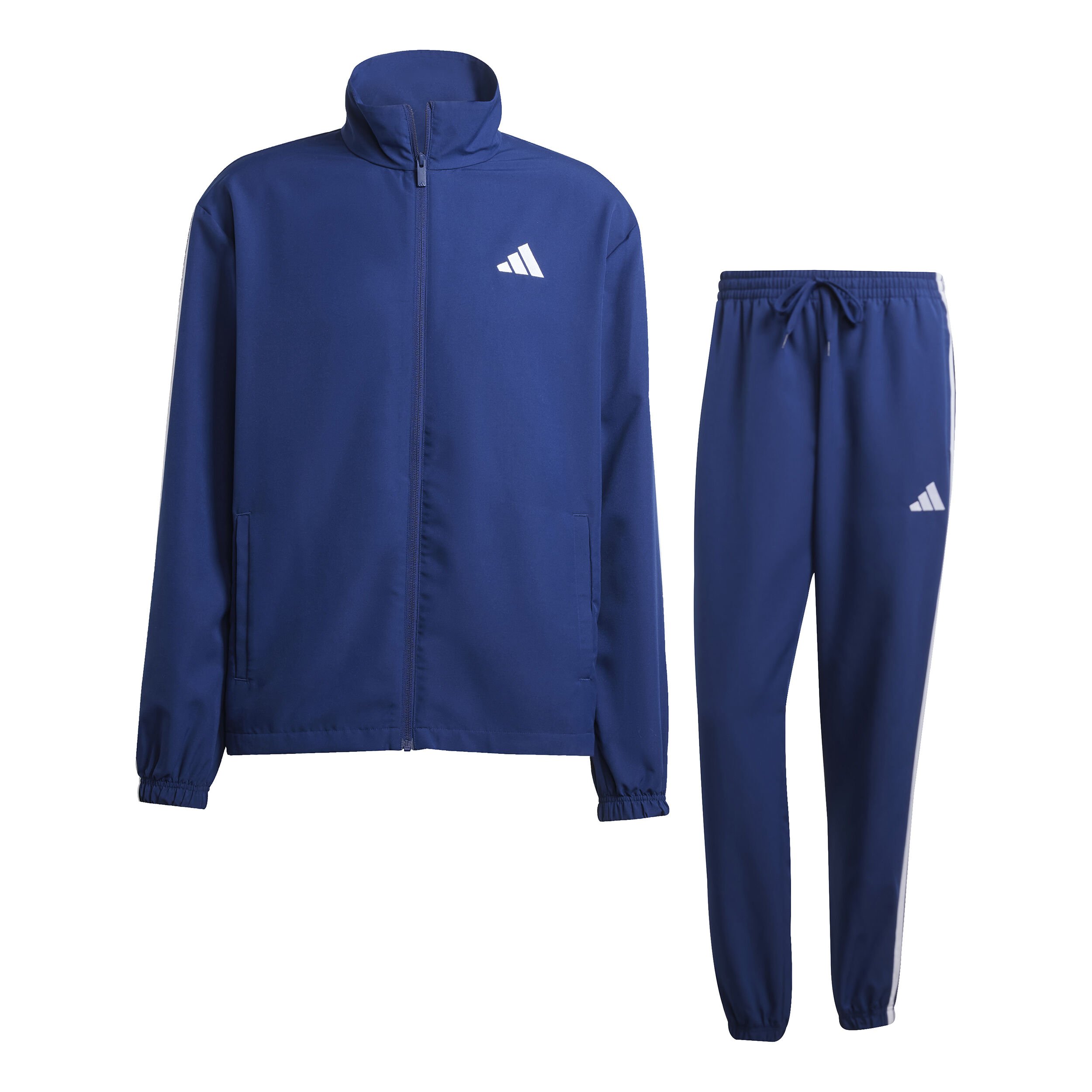 Buy adidas 3 Stripes Woven Tuta Da Allenamento Uomini Blu Scuro online Tennis Point IT