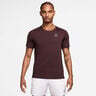 Court Dri-FIT Advantage Maglietta Uomini - rosso scuro, bianco