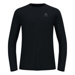Abbigliamento Odlo Odlo Zeroweight Chill-Tec Camicia Da Corsa Uomini-Nero