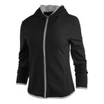 Abbigliamento Limited Sports Limited Sports Jani Giacca Da Allenamento Donna-Nero,Bianco