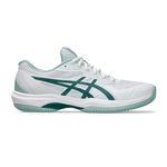 Scarpe da tennis ASICS ASICS GAME FF/OC Scarpa per terra rossa Uomini-bianco, color petrolio