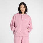 Abbigliamento New Balance New Balance Essentials French Terry Felpa Con Cappuccio Donna-Rosa