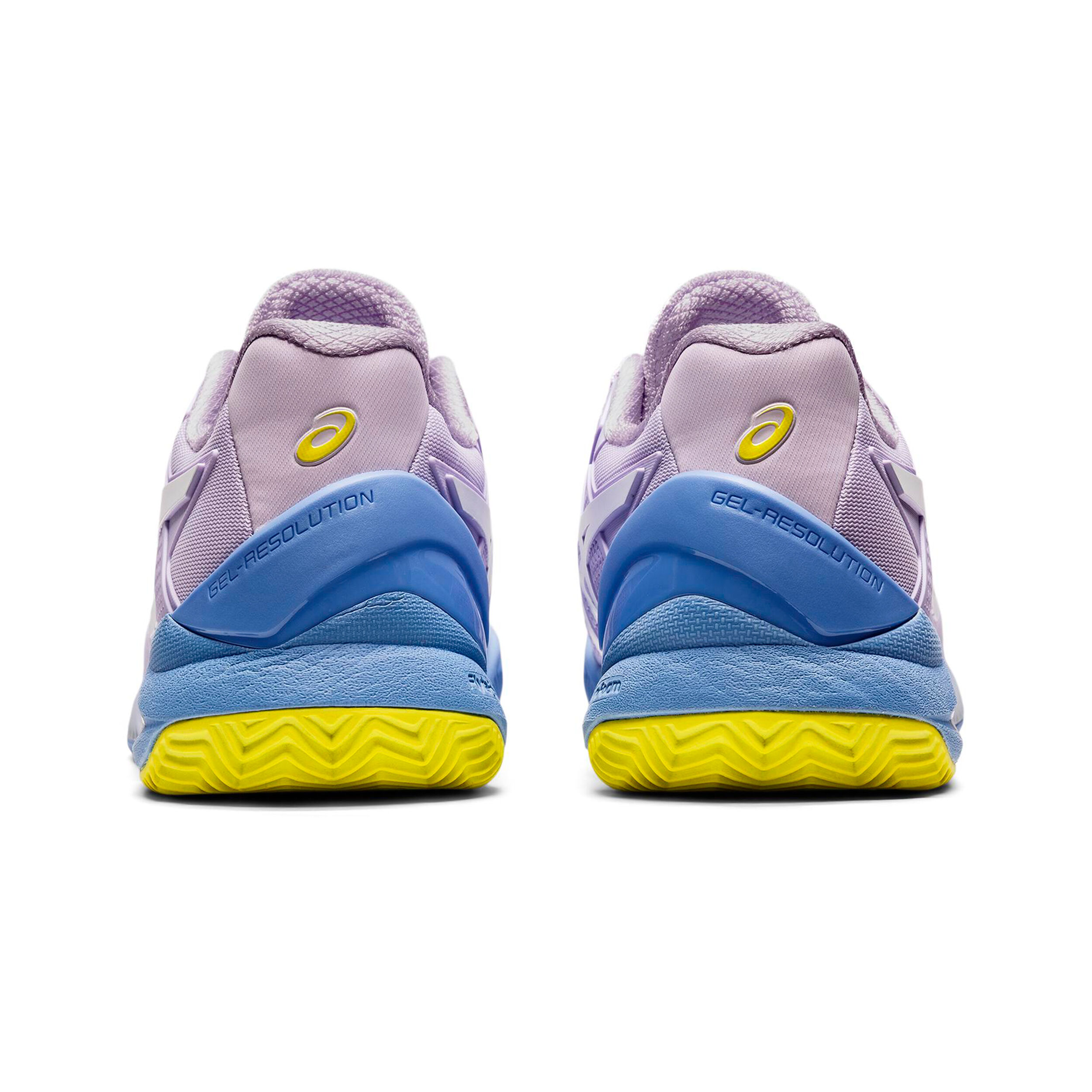 Gel Resolution 8 Scarpa Per Terra Rossa Donna Lilla Multicolore