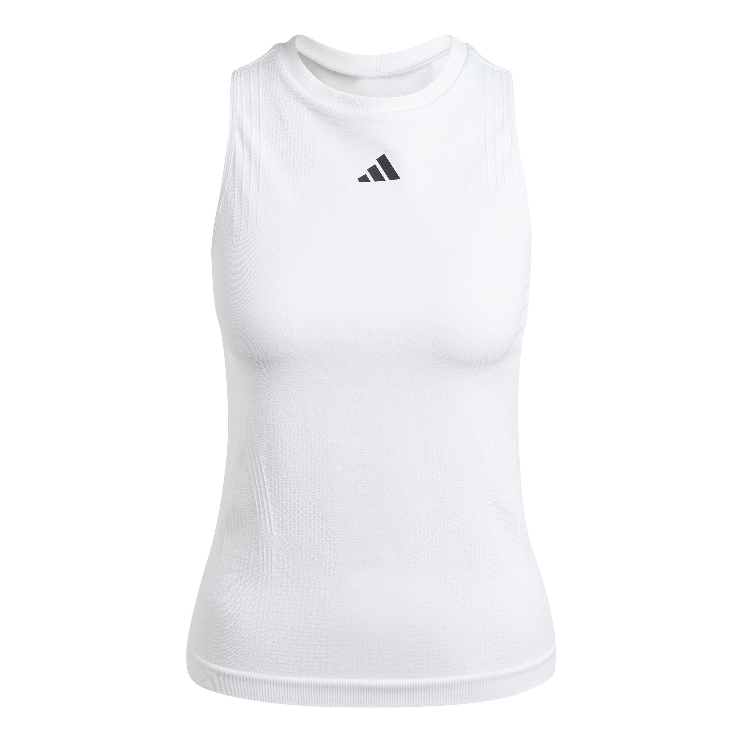 Adidas white tank top top