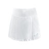 Minimal High Waist Gonna Donna-Bianco,Argento