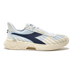 Scarpe da tennis Diadora Diadora B. Elite Star Made In Italy Scarpa Per Tutte Le Superfici Uomini-Bianco,Blu