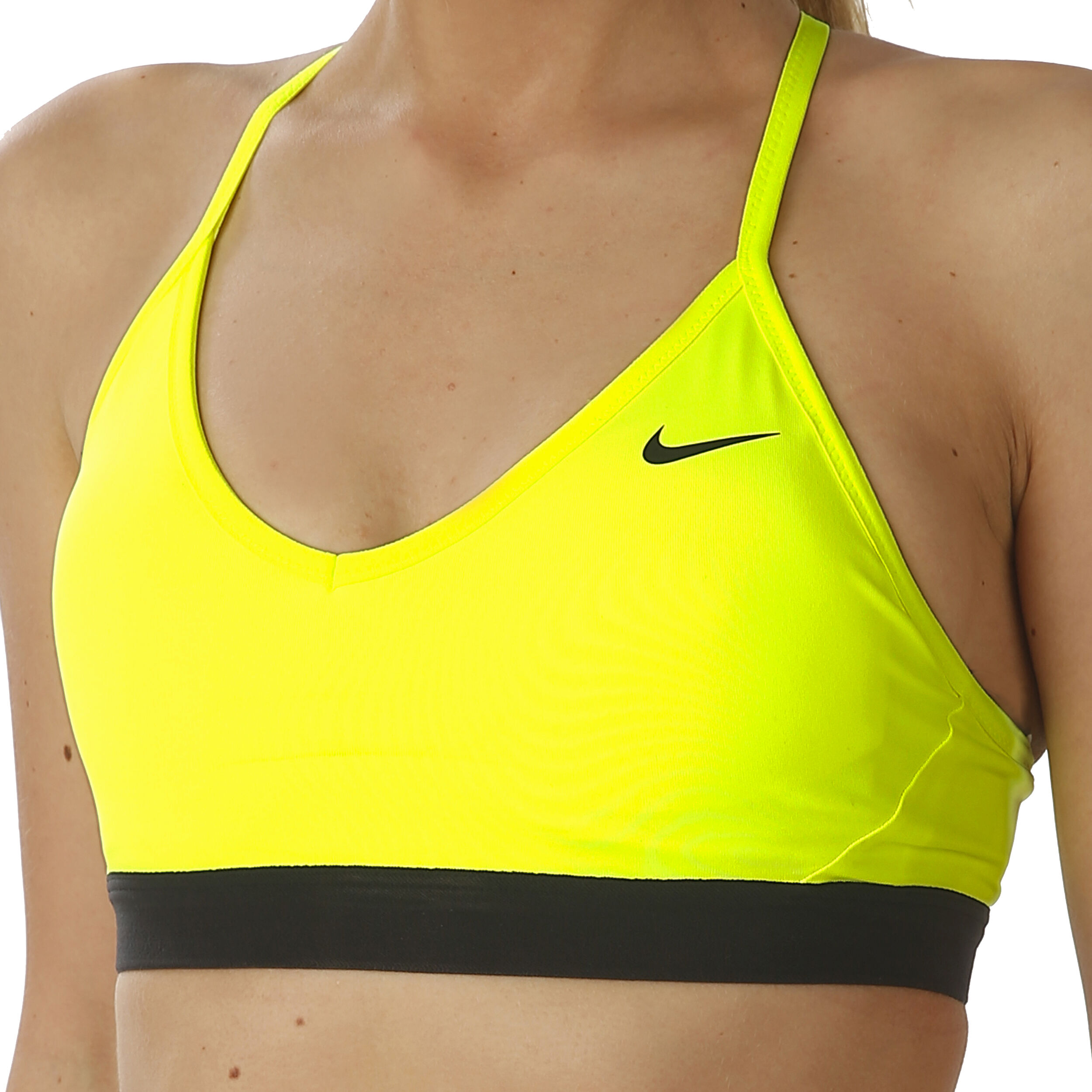 Reggiseni sportivi nike giallo new arrivals