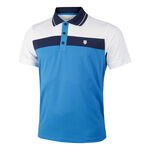 Abbigliamento K-Swiss K-Swiss Core Team Block Polo Uomini-Blu Scuro,Bianco