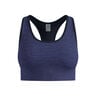 Seamless Medium Padded Sport Reggiseni sportivi Donna-blu