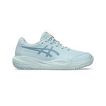 ASICS ASICS GEL-RESOLUTION X GS Scarpa per terra rossa Bambini-blu chiaro, grigio