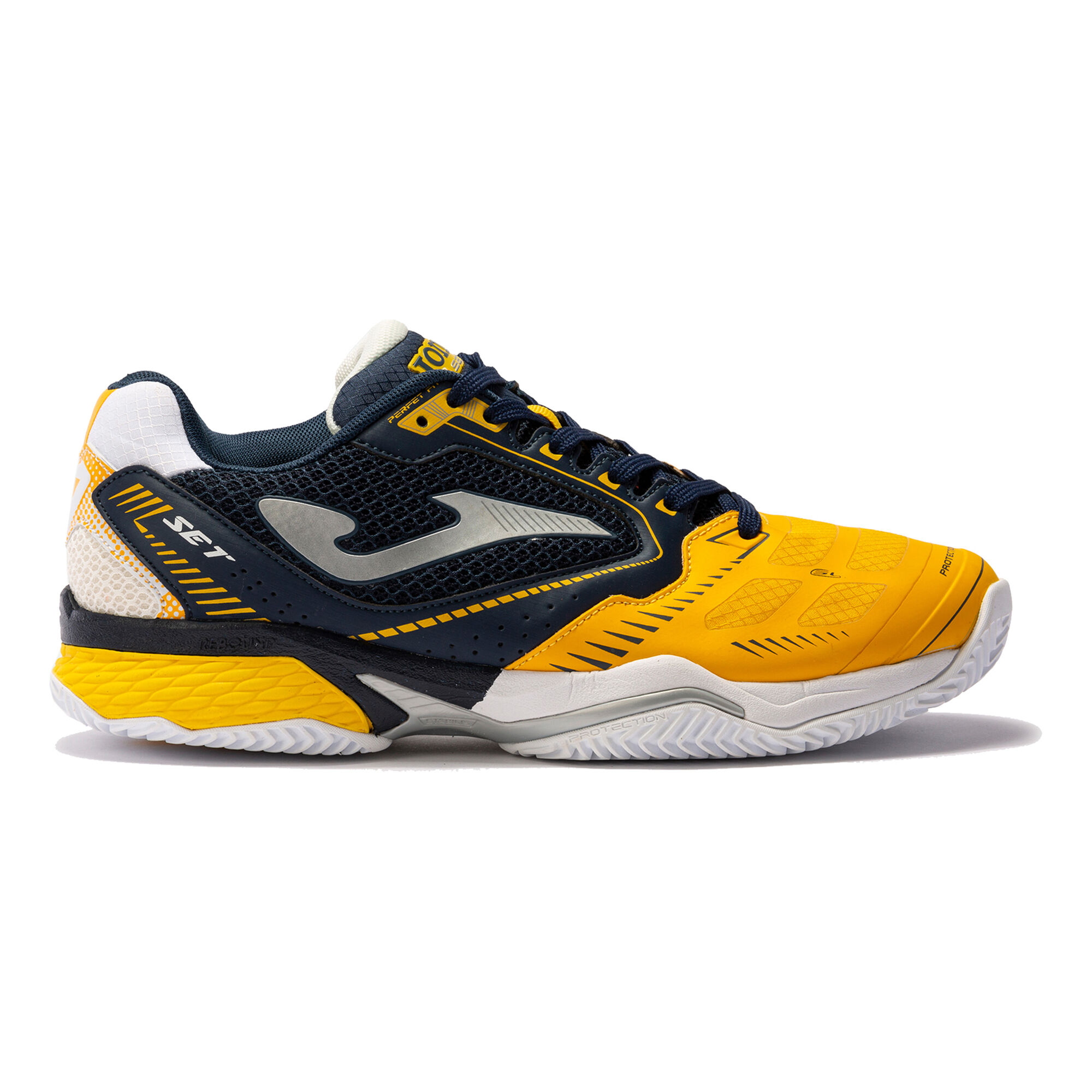 Buy Joma T.Set Scarpa Per Terra Rossa Uomini Nero, Arancione online