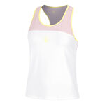 Abbigliamento Quiet Please Quiet Please Mind Racerback Canottiera Ragazze-Lilla,Bianco