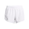 Fly By 3in Pantaloncini Da Corsa Donna-Bianco