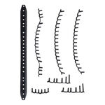 Accessori per racchette Babolat Babolat Pure Aero Rafa Set Di Occhielli-Blu Scuro