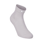 Abbigliamento Nike Nike Fast Midweight Ankle Calze da corsa Unisex - grigio, bianco