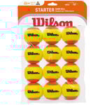 Palline da tennis Wilson Wilson Starter Balls Stage 2 Sacchetto Da 12