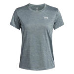 Abbigliamento Under Armour Under Armour Tech Twist Maglietta Donna-grigio-blu