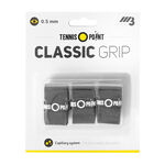 Overgrip Tennis-Point Classic Grip weiß 3er