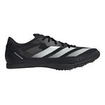 Scarpe da corsa adidas adidas Distancestar Spikes Unisex-nero, bianco