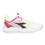 Scarpe da tennis Diadora Diadora Speed Blushield Fly 4+ Scarpa Per Tutte Le Superfici Donna-Bianco,Giallo Neon