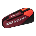 Dunlop Dunlop Performance CX Performance Borsa Per Racchetta Da 3-Nero,Rosso