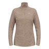Essential Thermal Mid Layer 1/2 Zip Manica Lunga Donna-Grigio