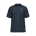 Abbigliamento HEAD HEAD Slice Maglietta Ragazzi-blu scuro